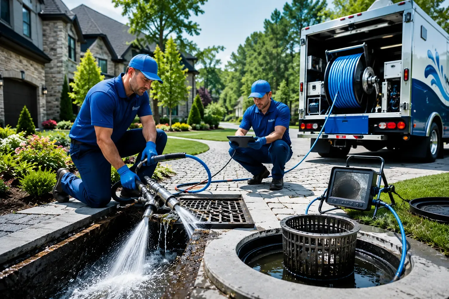 Local outdoor drain cleaning professionals in Rex, NC